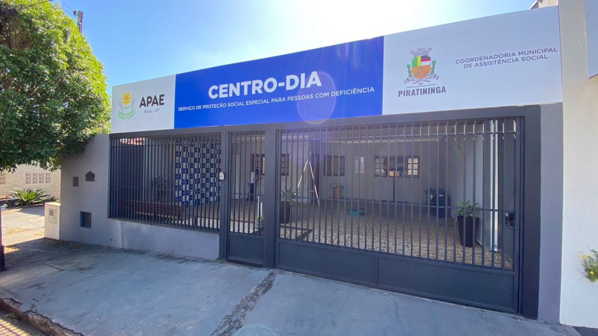 A APAE Bauru inaugura Centro-Dia em Piratininga